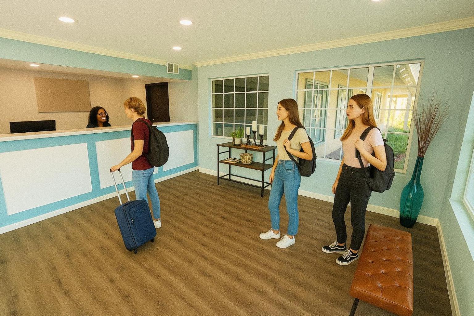 Bposhtels Anaheim Hostel Exterior foto